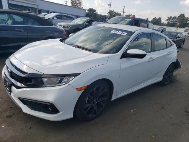 19XFC2F81ME200084 - 2021 HONDA CIVIC SPORT WHITE photo 1
