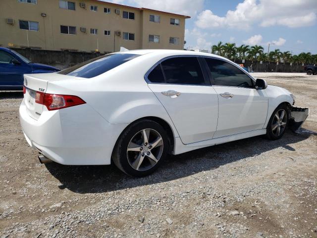 JH4CU2E85CC011850 - 2012 ACURA TSX SE WHITE photo 3