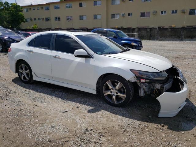 JH4CU2E85CC011850 - 2012 ACURA TSX SE WHITE photo 4