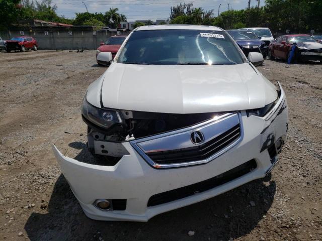 JH4CU2E85CC011850 - 2012 ACURA TSX SE WHITE photo 5