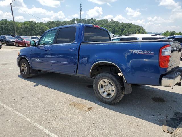 5TBET34135S472210 - 2005 TOYOTA TUNDRA DOUBLE CAB SR5 BLUE photo 2