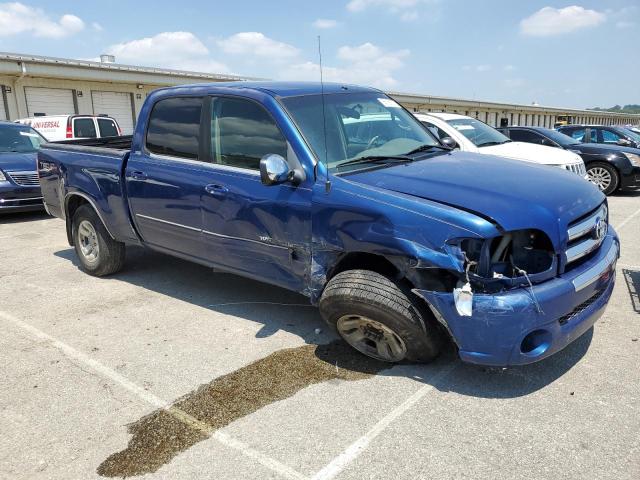5TBET34135S472210 - 2005 TOYOTA TUNDRA DOUBLE CAB SR5 BLUE photo 4