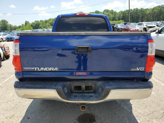 5TBET34135S472210 - 2005 TOYOTA TUNDRA DOUBLE CAB SR5 BLUE photo 6