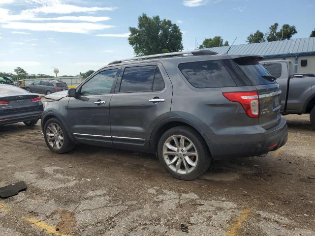 1FM5K7F89FGA19132 - 2015 FORD EXPLORER LIMITED GRAY photo 2