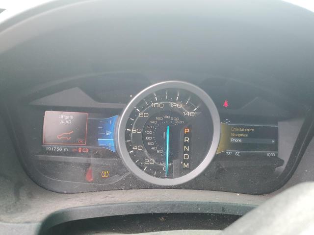 1FM5K7F89FGA19132 - 2015 FORD EXPLORER LIMITED GRAY photo 9