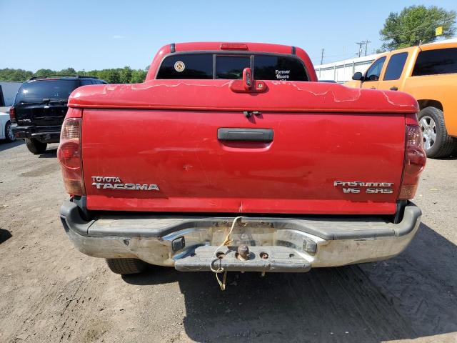 5TEJU62N57Z364557 - 2007 TOYOTA TACOMA DOUBLE CAB PRERUNNER RED photo 6