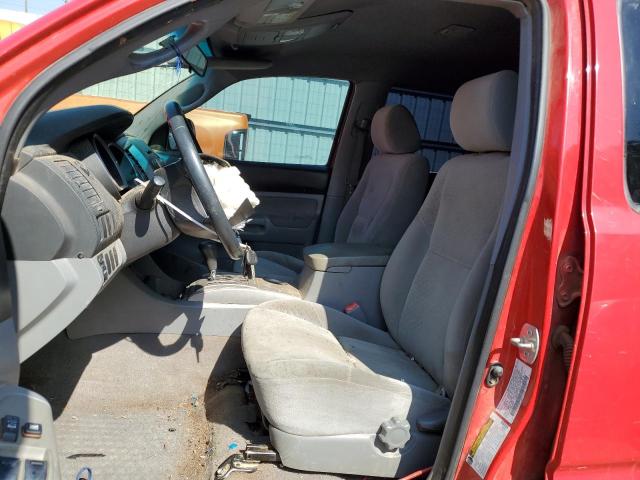 5TEJU62N57Z364557 - 2007 TOYOTA TACOMA DOUBLE CAB PRERUNNER RED photo 7