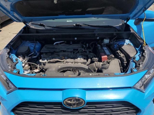 JTMG1RFV3MD070707 - 2021 TOYOTA RAV4 LE BLUE photo 12