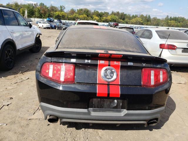 1ZVBP8JSXB5141325 - 2011 FORD MUSTANG SHELBY GT500 BLACK photo 6