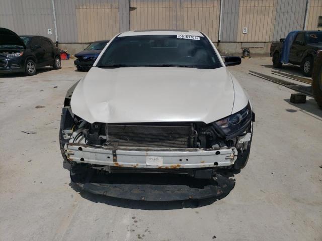 1FAHP2KT9DG147745 - 2013 FORD TAURUS SHO WHITE photo 5