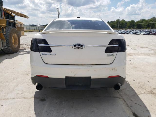 1FAHP2KT9DG147745 - 2013 FORD TAURUS SHO WHITE photo 6