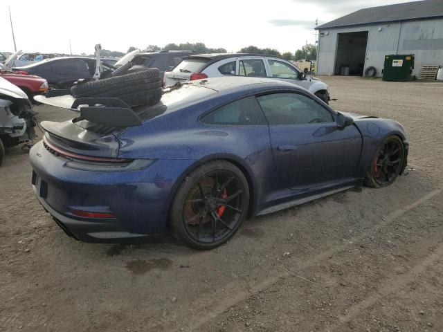 WP0AC2A97NS268432 - 2022 PORSCHE 911 GT3 BLUE photo 3