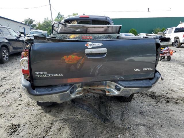 5TFUU4EN8FX110019 - 2015 TOYOTA TACOMA ACCESS CAB გრაფიტი ფოტო 6
