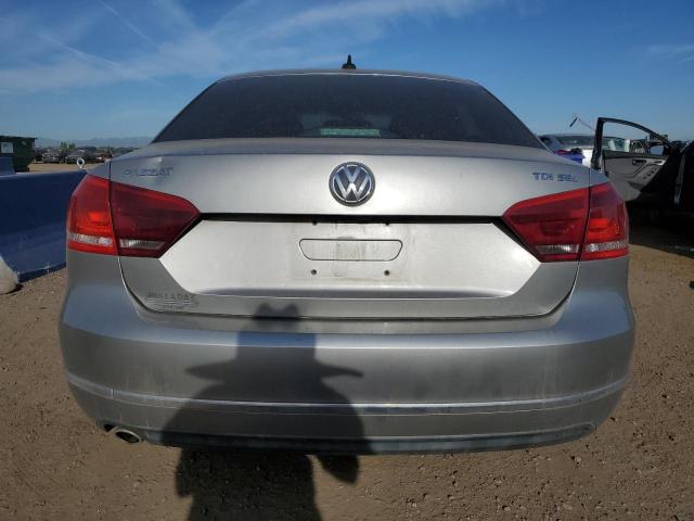 1VWCN7A30DC043366 - 2013 VOLKSWAGEN PASSAT SEL SILVER photo 6
