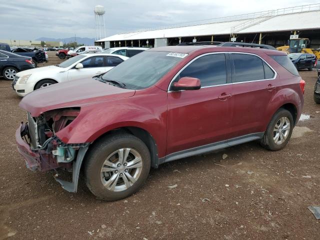 2CNALPEC9B6415928 - 2011 CHEVROLET EQUINOX LT RED photo 1