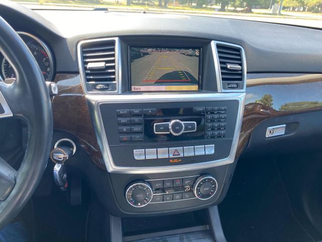 4JGDA5HB8CA027023 - 2012 MERCEDES-BENZ ML 350 4MATIC SILVER photo 10