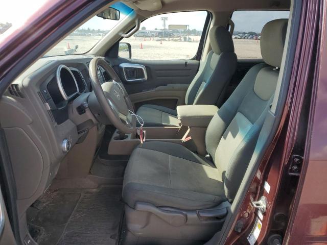 2HJYK16327H542285 - 2007 HONDA RIDGELINE RTX MAROON photo 7