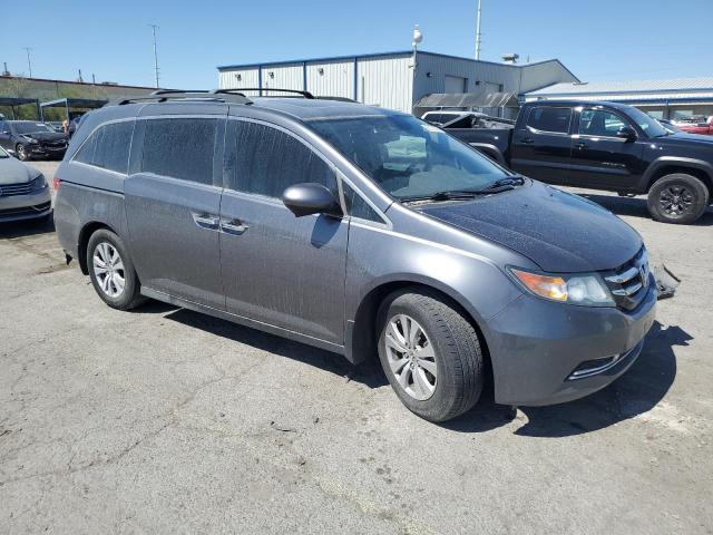 5FNRL5H66HB026989 - 2017 HONDA ODYSSEY EXL GRAY photo 4