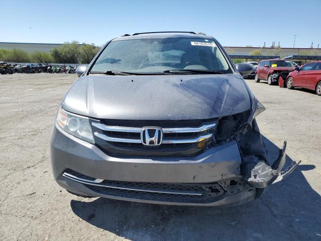 5FNRL5H66HB026989 - 2017 HONDA ODYSSEY EXL GRAY photo 5