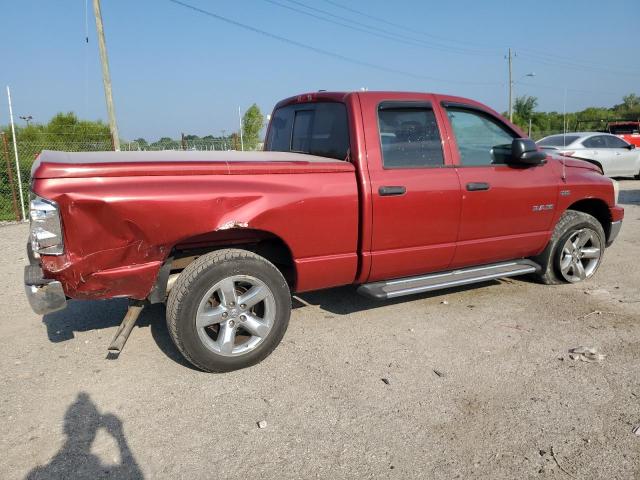 1D7HU18298J105389 - 2008 DODGE RAM 1500 ST BURGUNDY photo 3