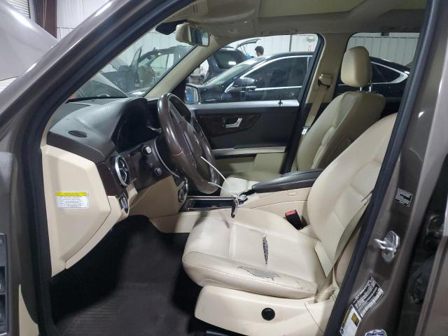 WDCGG8JB0EG195454 - 2014 MERCEDES-BENZ GLK 350 4MATIC BROWN photo 7