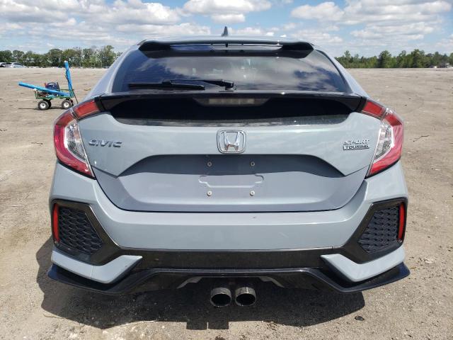SHHFK7H91KU220721 - 2019 HONDA CIVIC SPORT TOURING GRAY photo 6