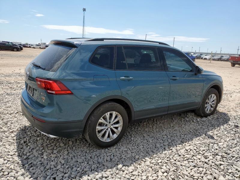3VV0B7AX6KM117887 - 2019 VOLKSWAGEN TIGUAN S BLUE photo 3