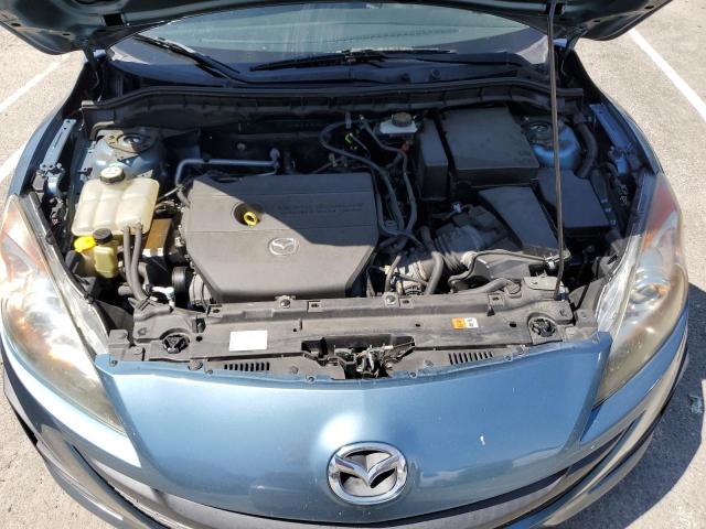 JM1BL1VGXB1424066 - 2011 MAZDA 3 I TEAL photo 11