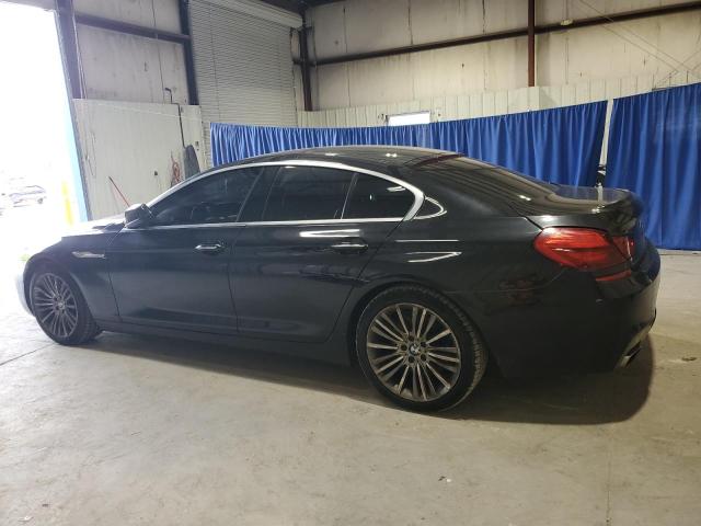 WBA6B4C58ED099019 - 2014 BMW 650 XI GRAN COUPE BLACK photo 2
