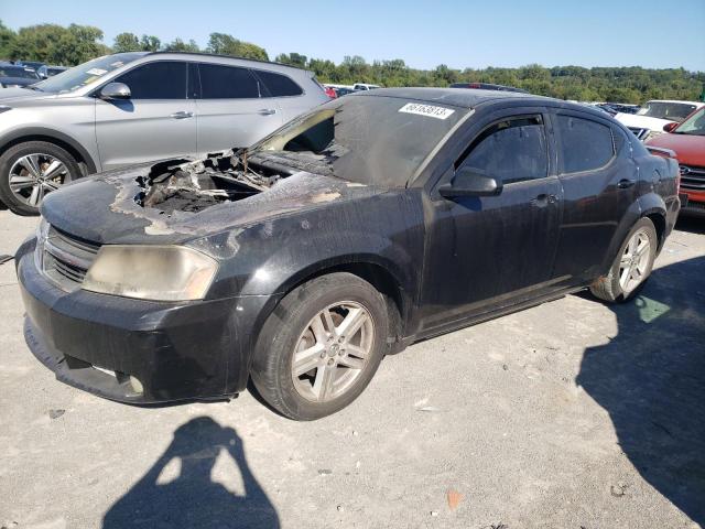 1B3LC56K88N658482 - 2008 DODGE AVENGER SXT BLACK photo 1