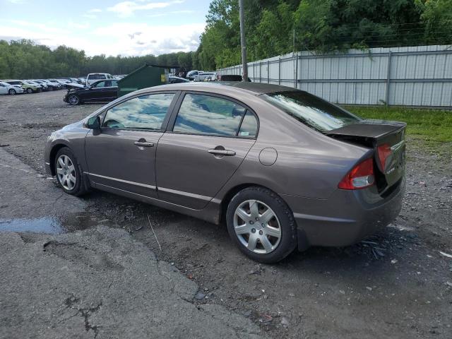 1HGFA16589L017142 - 2009 HONDA CIVIC LX GRAY photo 2