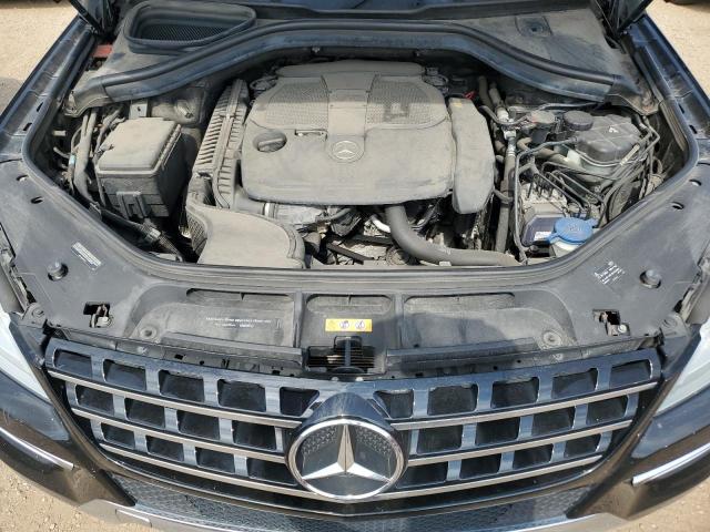 4JGDA5HB8EA374628 - 2014 MERCEDES-BENZ ML 350 4MATIC BLACK photo 11