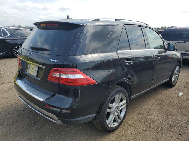 4JGDA5HB8EA374628 - 2014 MERCEDES-BENZ ML 350 4MATIC BLACK photo 3