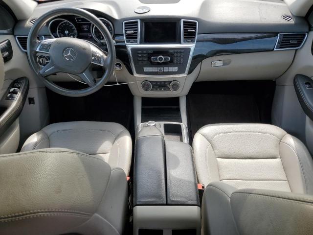 4JGDA5HB8EA374628 - 2014 MERCEDES-BENZ ML 350 4MATIC BLACK photo 8