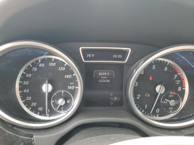 4JGDA5HB8EA374628 - 2014 MERCEDES-BENZ ML 350 4MATIC BLACK photo 9