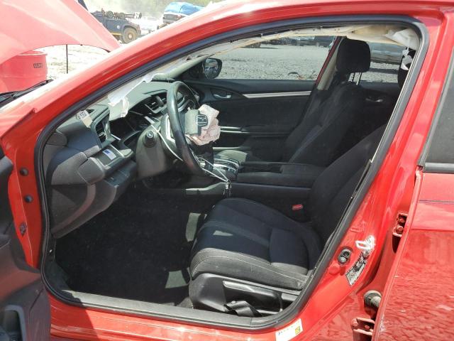 JHMFC1F38JX020626 - 2018 HONDA CIVIC EX RED photo 7