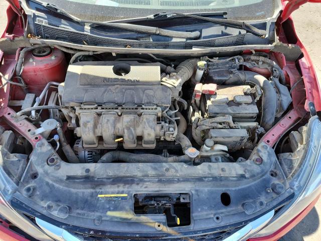 3N1AB7AP3KY269883 - 2019 NISSAN SENTRA S RED photo 11