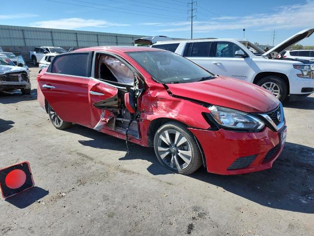 3N1AB7AP3KY269883 - 2019 NISSAN SENTRA S RED photo 4