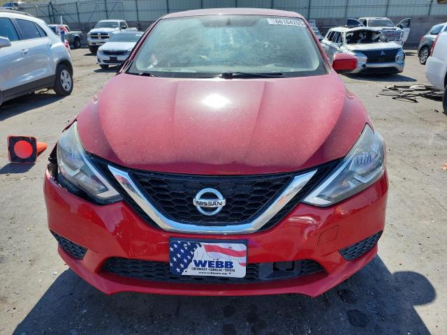 3N1AB7AP3KY269883 - 2019 NISSAN SENTRA S RED photo 5