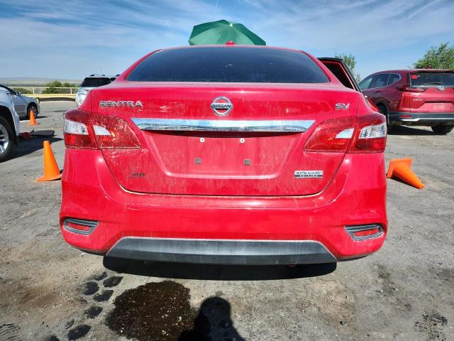 3N1AB7AP3KY269883 - 2019 NISSAN SENTRA S RED photo 6