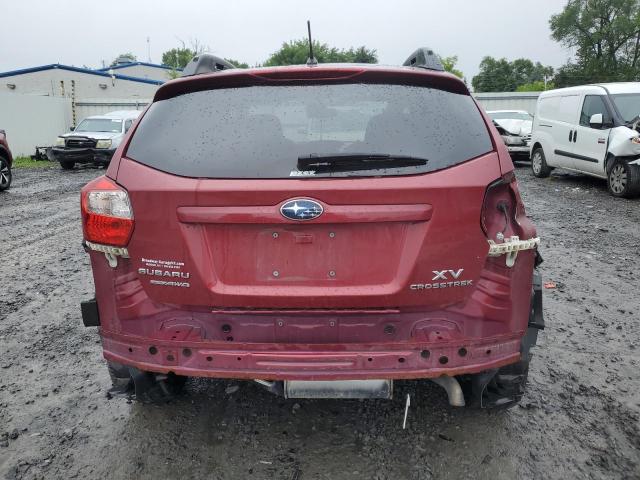 JF2GPAVC7E8219762 - 2014 SUBARU XV CROSSTR 2.0 PREMIUM BURGUNDY photo 6