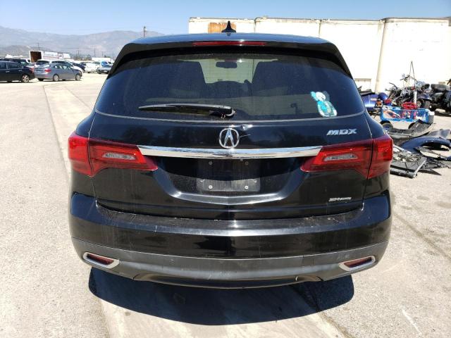 5FRYD4H41EB025423 - 2014 ACURA MDX TECHNOLOGY BLACK photo 6