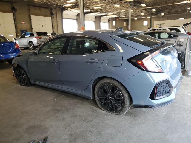 SHHFK7H64KU215342 - 2019 HONDA CIVIC EX BLUE photo 2