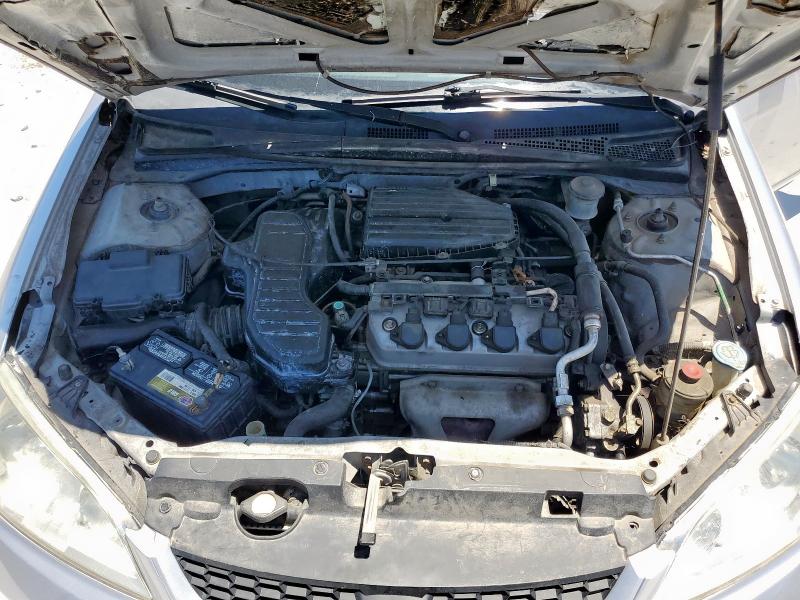 1HGEM22185L011721 - 2005 HONDA CIVIC DX VP Серебристый фото 11