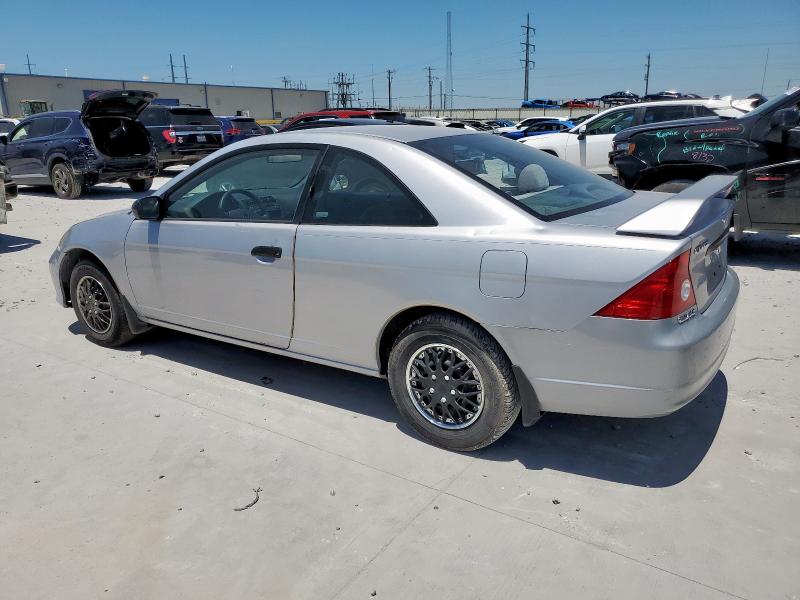 1HGEM22185L011721 - 2005 HONDA CIVIC DX VP Серебристый фото 2