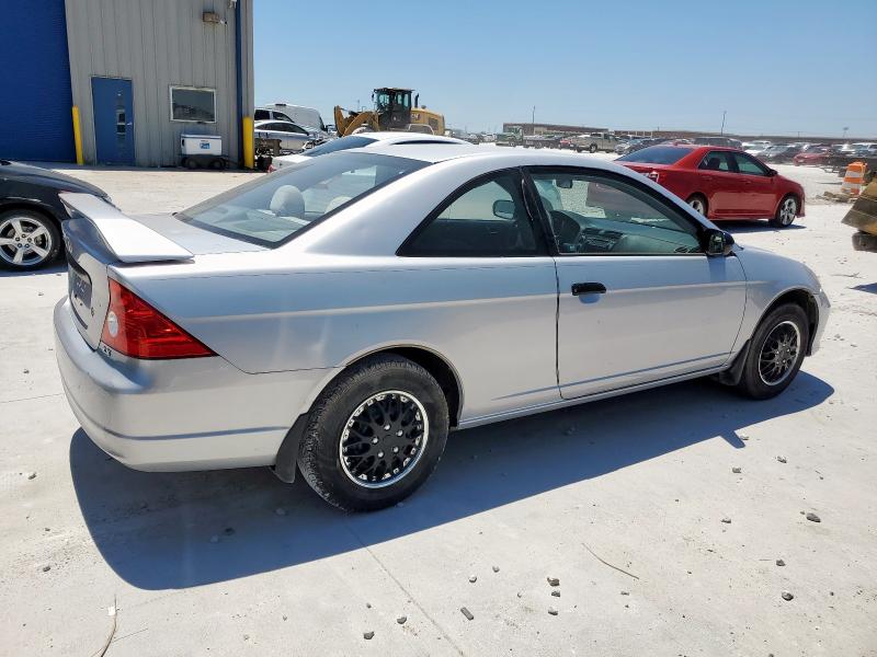 1HGEM22185L011721 - 2005 HONDA CIVIC DX VP Серебристый фото 3