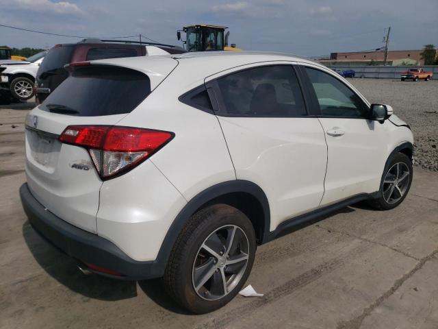 3CZRU6H53NM730076 - 2022 HONDA HR-V EX WHITE photo 3