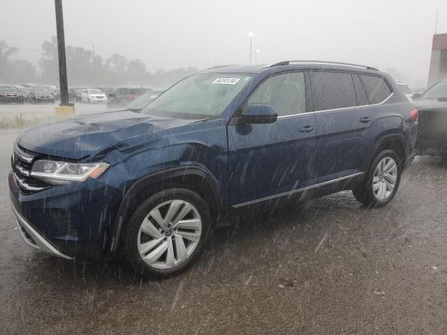 1V2BR2CAXMC521342 - 2021 VOLKSWAGEN ATLAS SEL BLUE photo 1