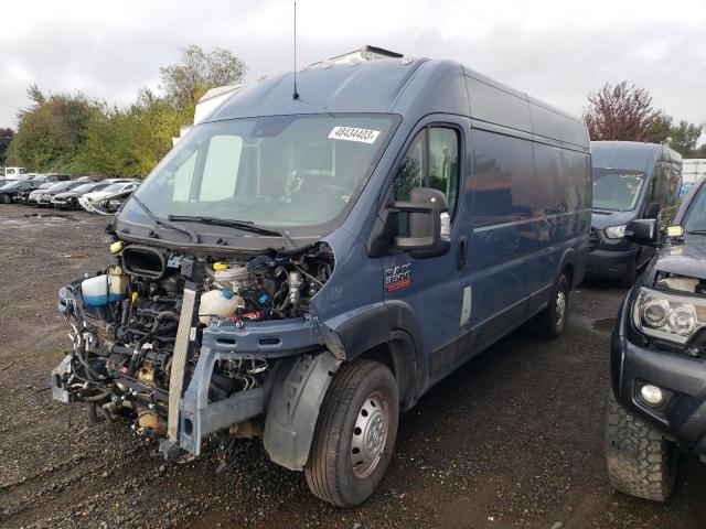 3C6MRVJG0ME540842 - 2021 RAM PROMASTER 3500 HIGH ლურჯი ფოტო 1