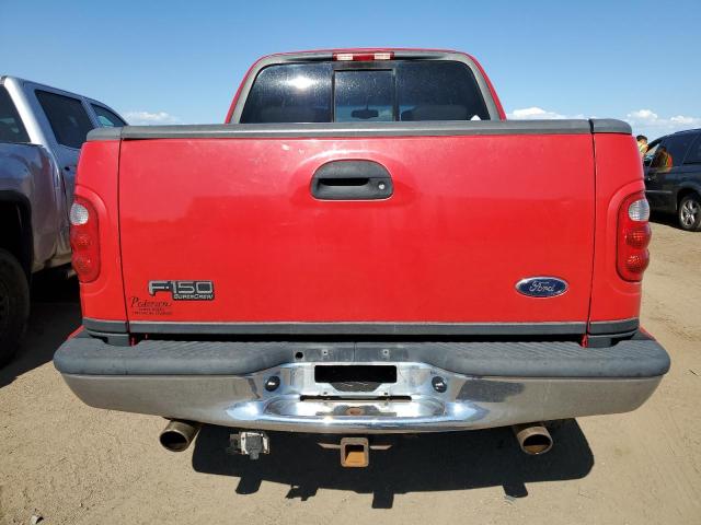 1FTRW08L53KD82779 - 2003 FORD F150 SUPERCREW RED photo 6